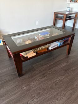 Matching wood furniture