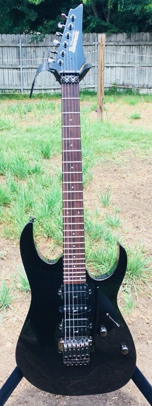 Make Offer! Ibanez prestige rg1570 electric guitar with hard case mirage red