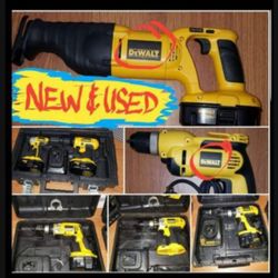 DeWalt Cordless Tool Combos 9v 12v 14.4v 18v