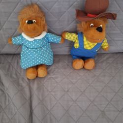 Vintage Fisher Price The Bearstein Bears Ma&Pa