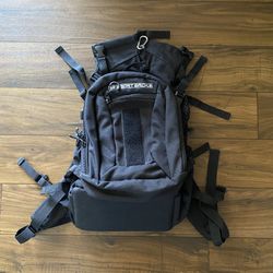 K9 Sport Sack Plus 2 Dog Backpack - Black 20”x10”