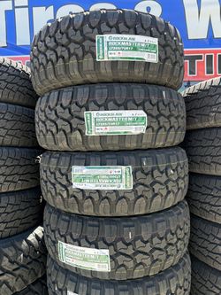 285/70r17 Rock máster tires nuevas con 50,000 millas de garantía las 4