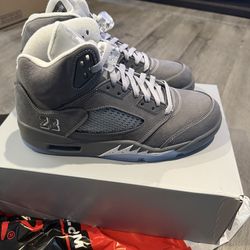 Jordan 5 wolf grey