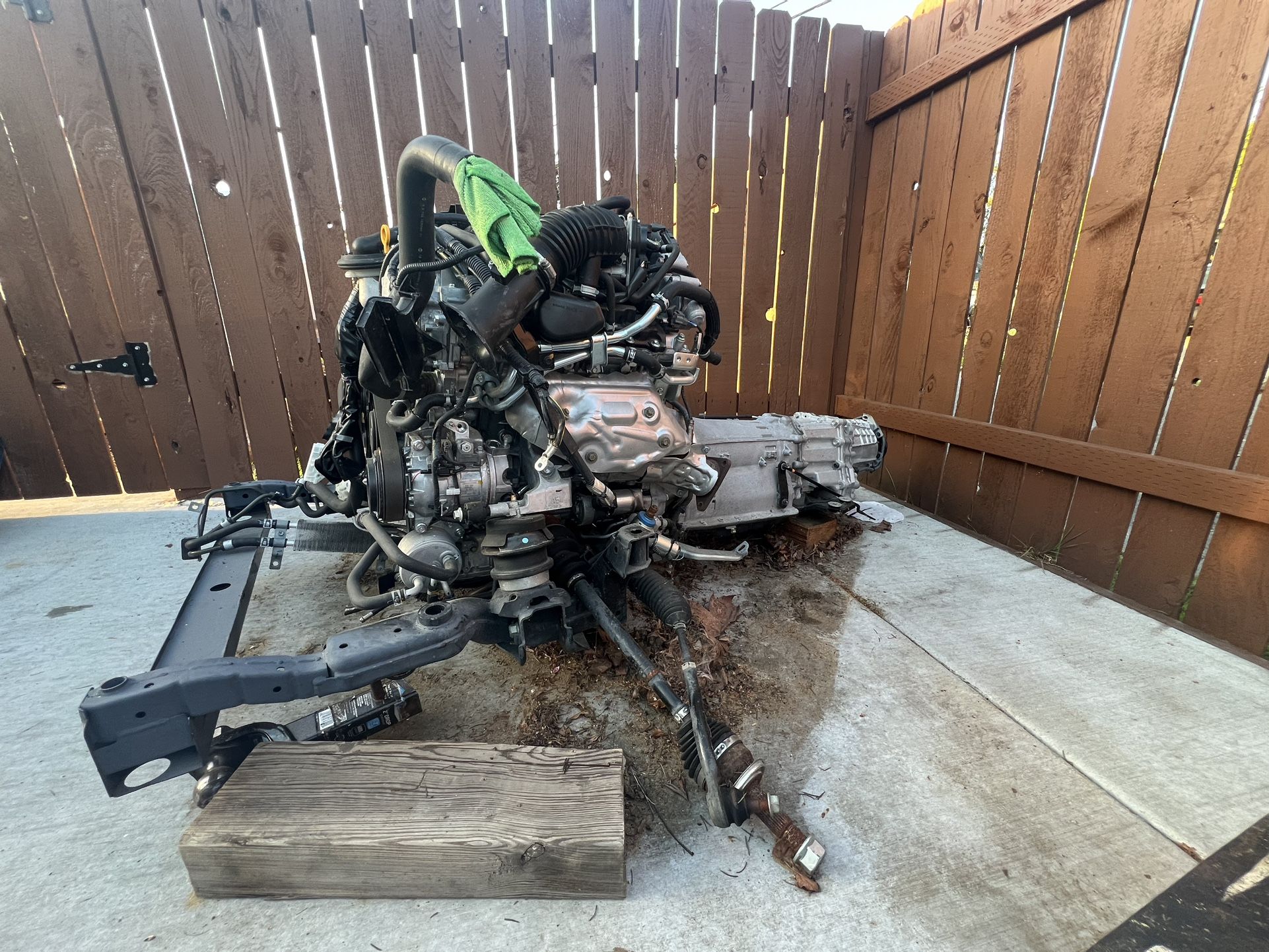 Engine With Transmission For Infiniti Q70 3.7l 32k Mileage 