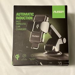 10W wireless car charger mount + adaptor