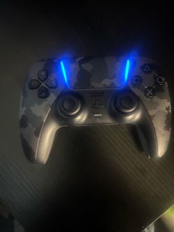 PS5 DualSense Wireless Controller Gray Camo