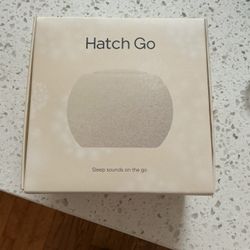 Brand New Hatch Go Sound Machine