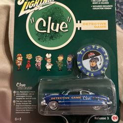 Johnny lightning pop culture clue detective game 1951 Hudson hornet