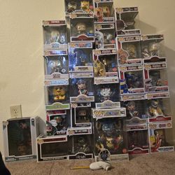 Assortment Of Pop Firgures