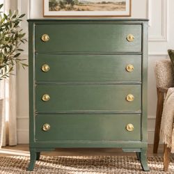 Awesome shabby distressed solid wood dresser