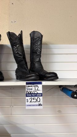 Harley Davidson zip up boots size 12
