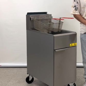 40 lbs NSF Natural Gas Deep Fryer DCF3-NG