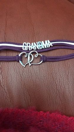 Grandma infinity bracelet