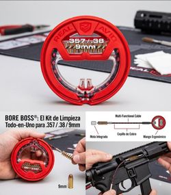 Real Avid Bore Boss Pull-Through Bore Cleaner - .357/.38/9mm