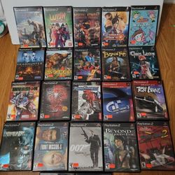 PS2 GAMES (Prices Listed Below) TESTED AND WORKING NO DELIVERY SHIPPING AVAILABLE  FIRM PRICE 