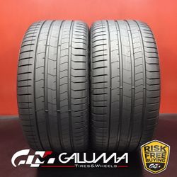 Set of 2 Tires LikeNEW Pirelli P Zero PZ4 Run Flat 315/35R21 315/35/21 #88572