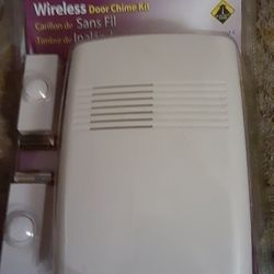 Heath Zenith Wireless 2 Button Door Bell Chime Kit 