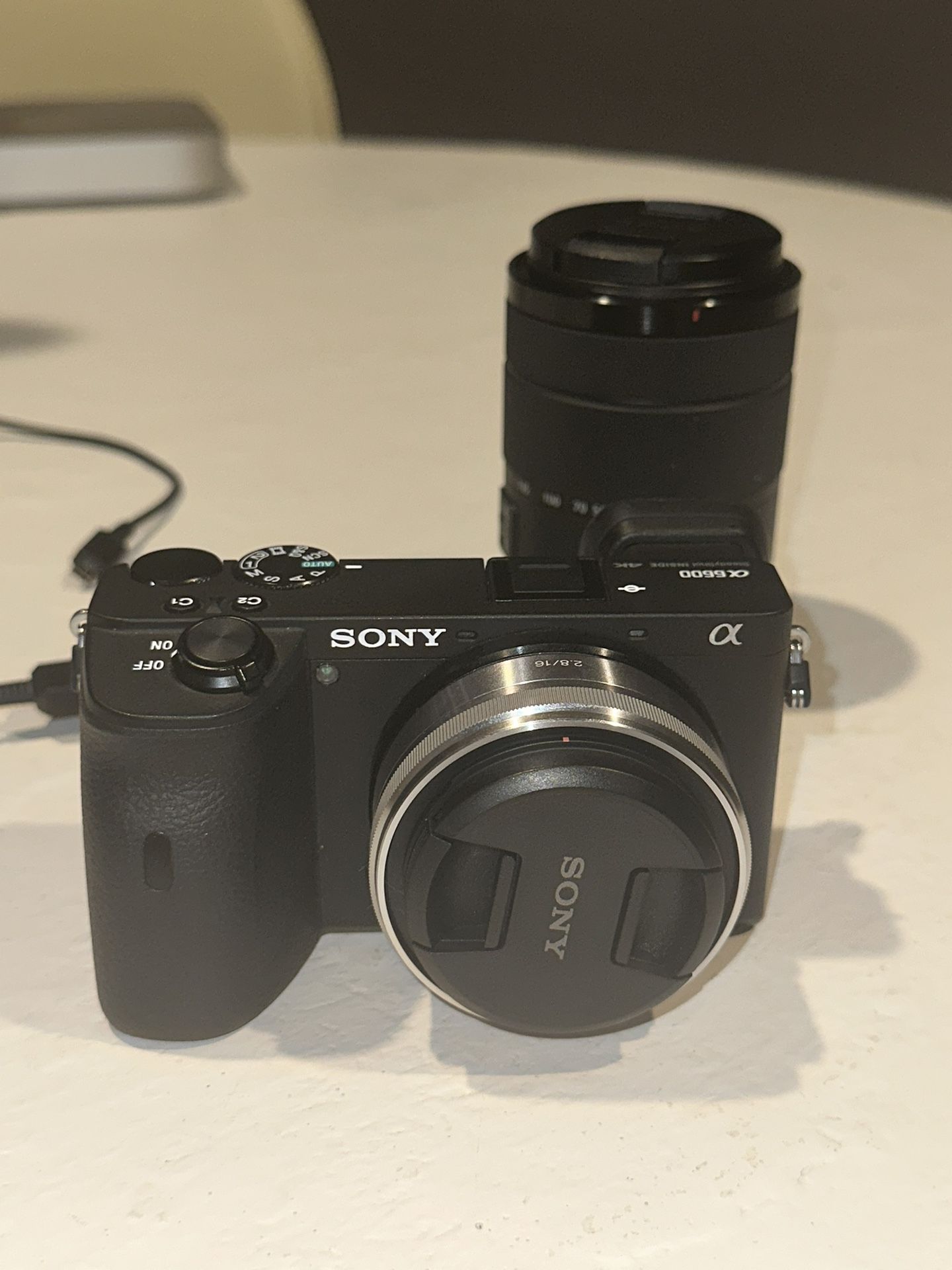 Sony a6600 Camera + 2 Lens 