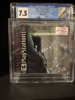 Alien Resurrection PS1 CGC 7.5