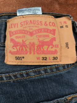 Levi 501 jeans W32 L30