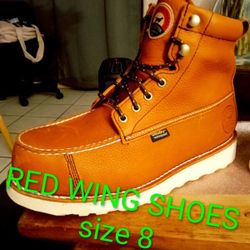 RED WING Boots. Size 8  150