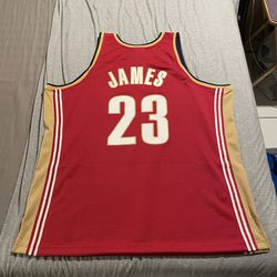 Mitchell & Ness Cleveland Cavaliers - LeBron James Swingman Jersey Red 2003-04
