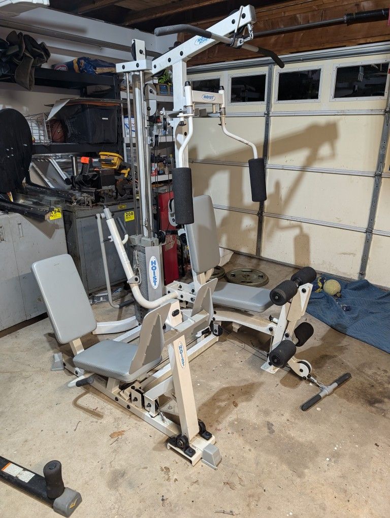 Used hoist H310 Home Gym With Leg Press for Sale in Ontarioville IL OfferUp