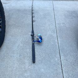 Californian 7” 12/30 Lb /Azores Spinning Reel 8000