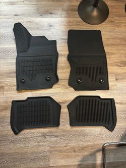 OEM 2026 Toyota 4Runner All-Weather Floor Mats – Complete Set