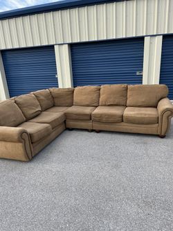 Brown Sectional Couch Free Delivery