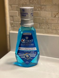 Crest pro-health advance mouth wash.