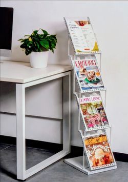 Magazine/Brochure Rack, 4-tier