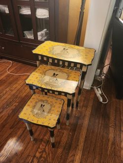 Neat Nesting Tables