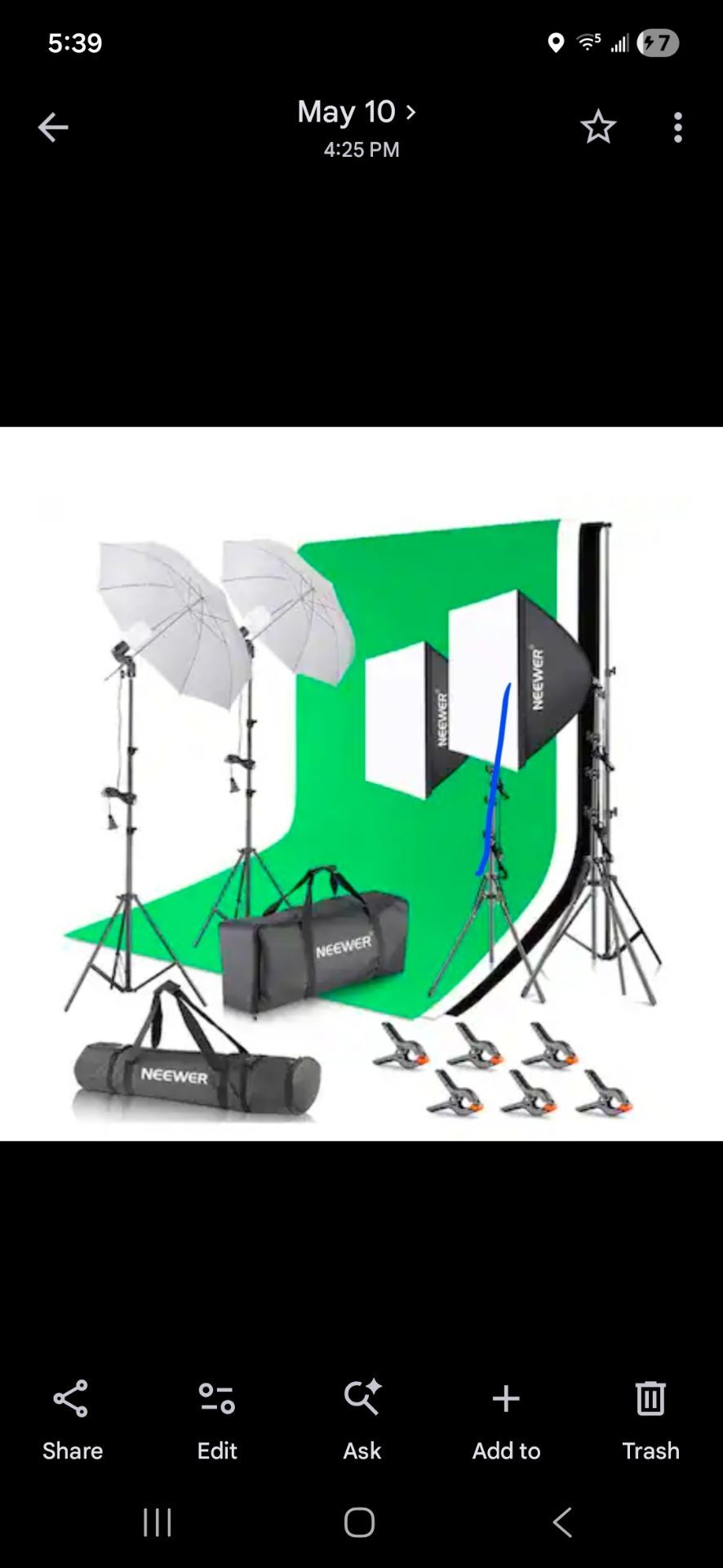 Neewer photo studio