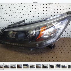 non led 2013-2015 HONDA ACCORD SEDAN DRIVER HALOGEN HEADLIGHT OEM 2014