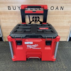 Milwaukee  48-22-8427 PACKOUT 22" Rolling Modular Tool Box Low Profile Handle