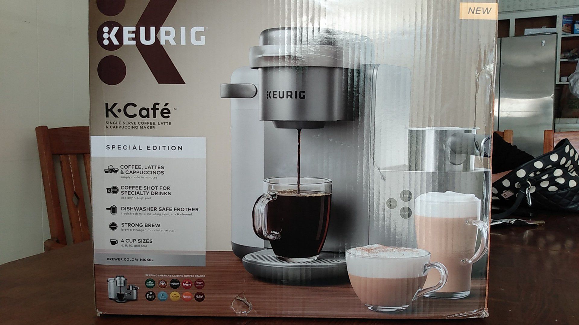 Keurig K-Cafe Single Serve Coffee, Latte & Cappuccino Maker
