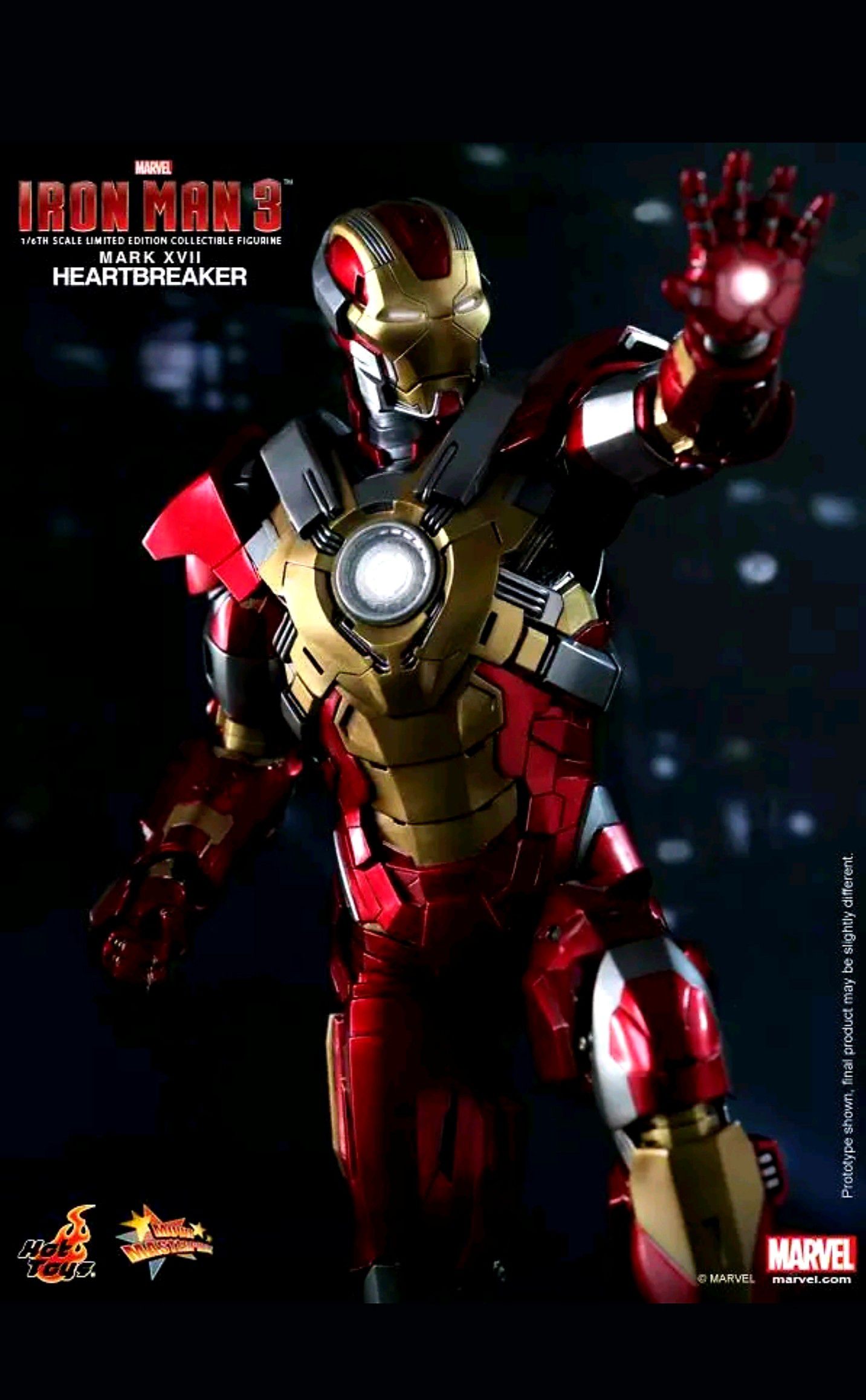 Hot Toys Iron man Heartbreaker Collectible Figure