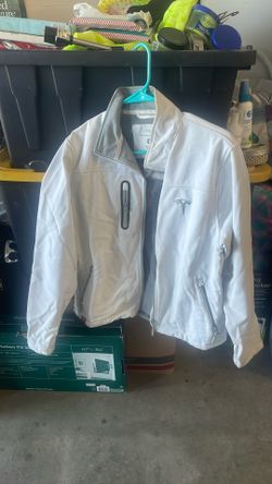 White Tesla jacket