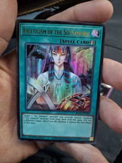 Yugioh! Asceticism of the six samurai BLGG-EN107 NEAR MINT OR BETTERYugioh! Asceticism of the six samurai BLGG-EN107 NEAR MINT OR BETTER