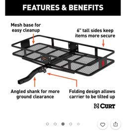 CURT Basket-Style Cargo Carrier
