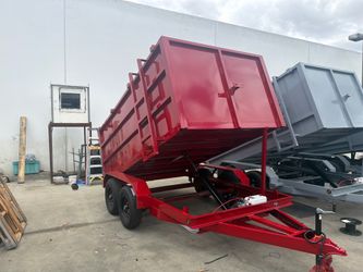 2027 smooth wall dump trailer 12 ft !