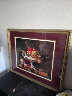 Framed printed ar piece