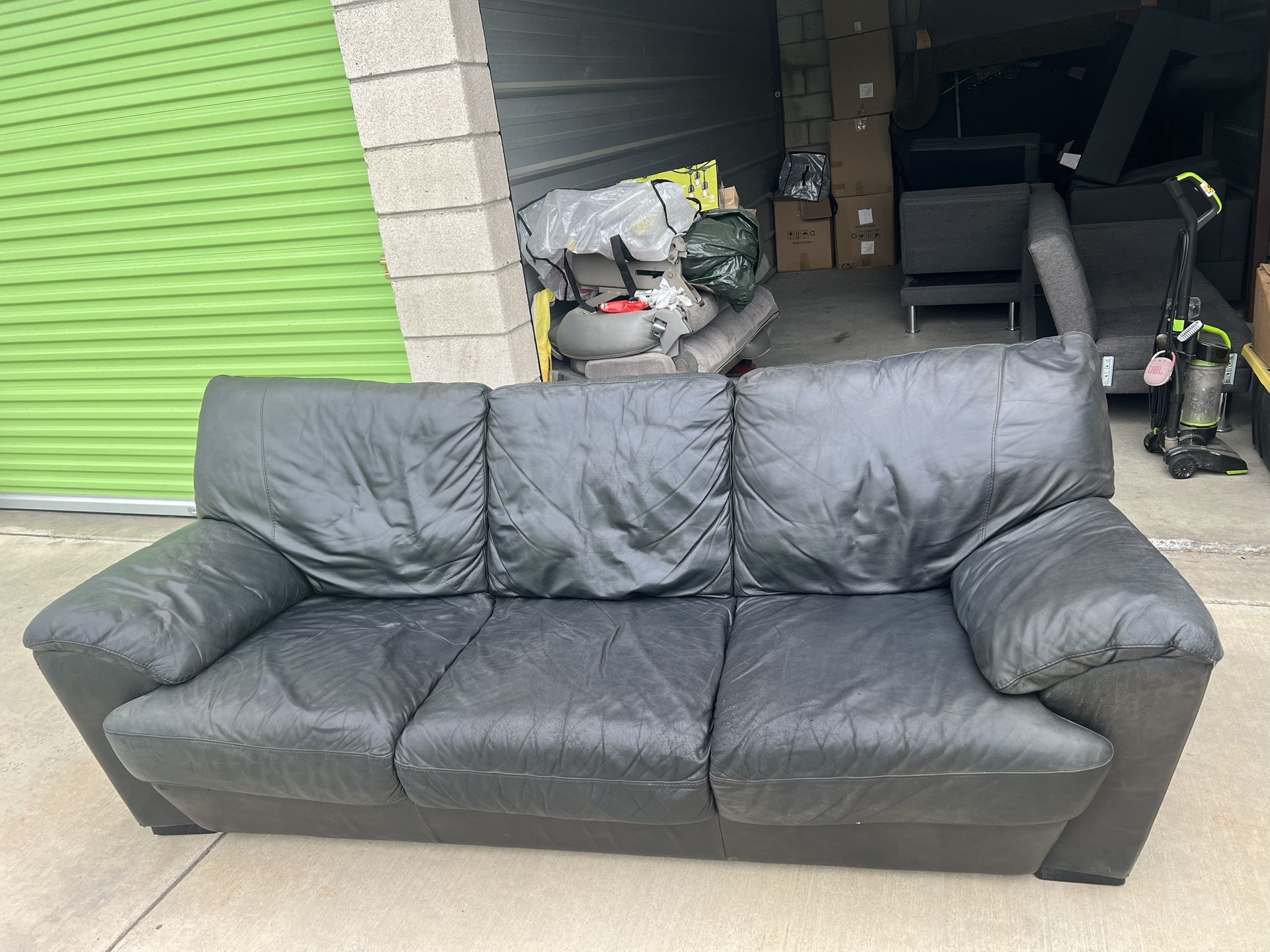 Leather Couch