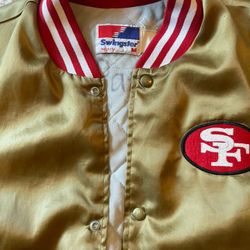 San Francisco 49ers 80s Satin Jacket 