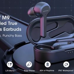 Mpow M9 Wireless Earbuds with Mics Noise Cancellation