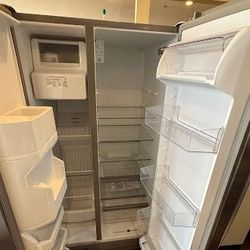 Whirlpool 36 in. 24.6 Cu. Ft. Stainless Steel Side-By-Side Refrigerator