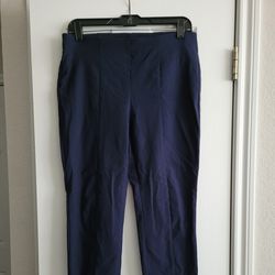 Chico's Ankle Pants! Size 5, Navy Blue