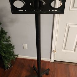 Mobile TV Stand. Comes With TV Hooks