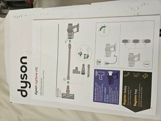 Dyson Cyclone v10 cordless total clean vacuum